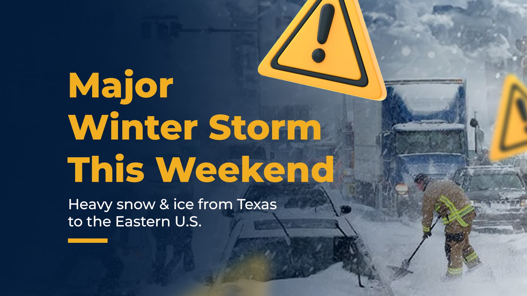 Major Winter Storm This Weekend