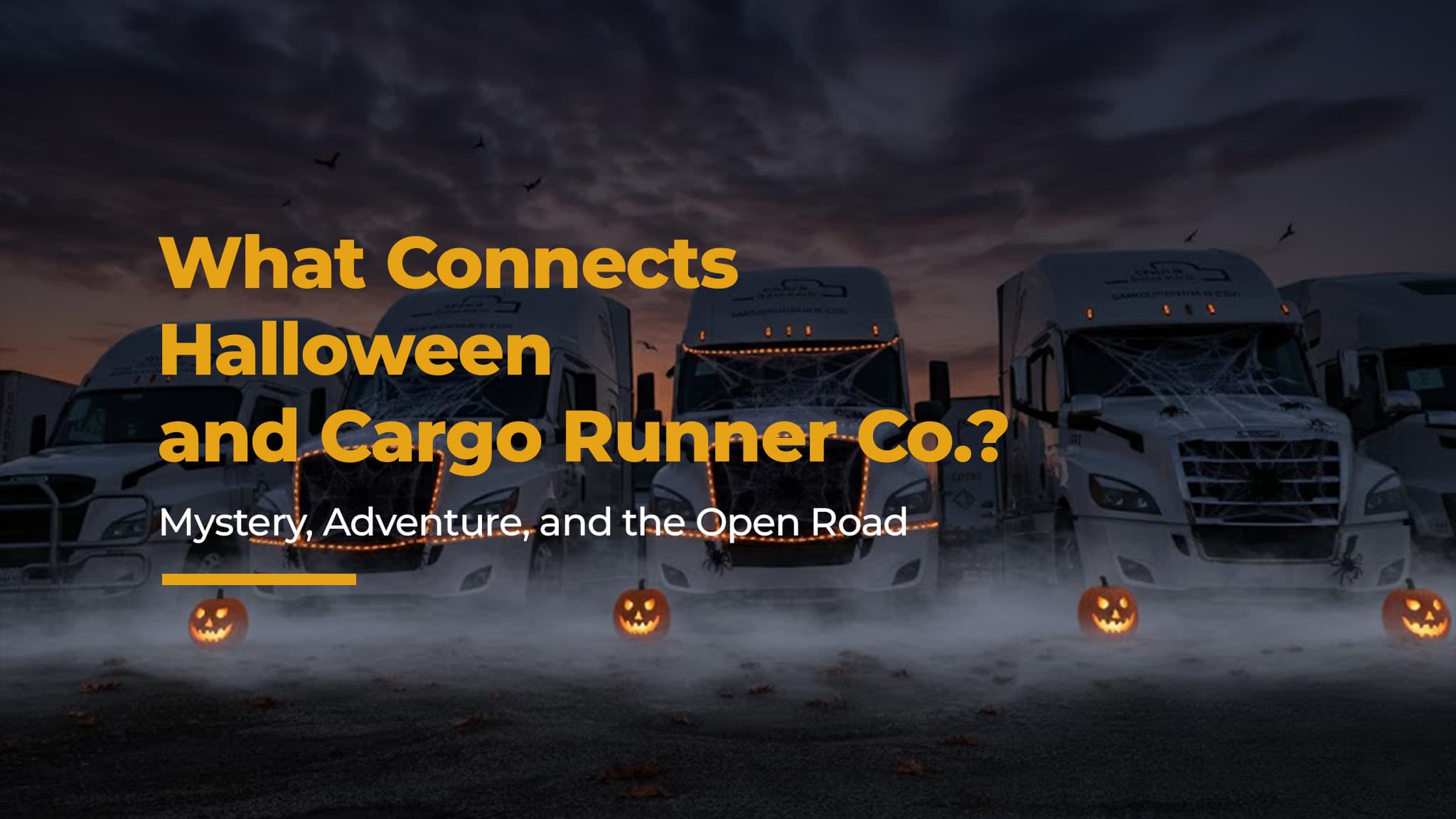Halloween Spirit on the Open Road