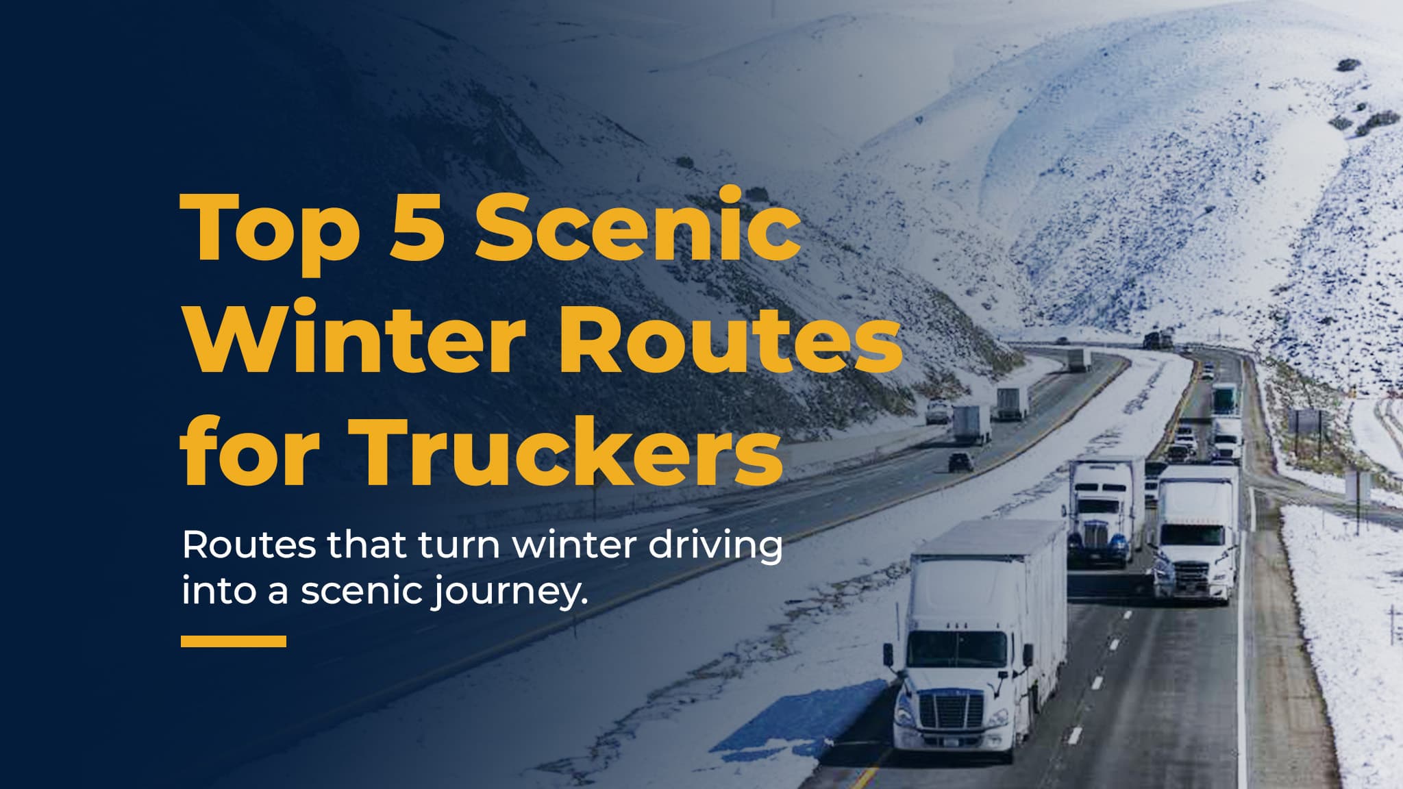 5 Stunning Winter Views for Drivers