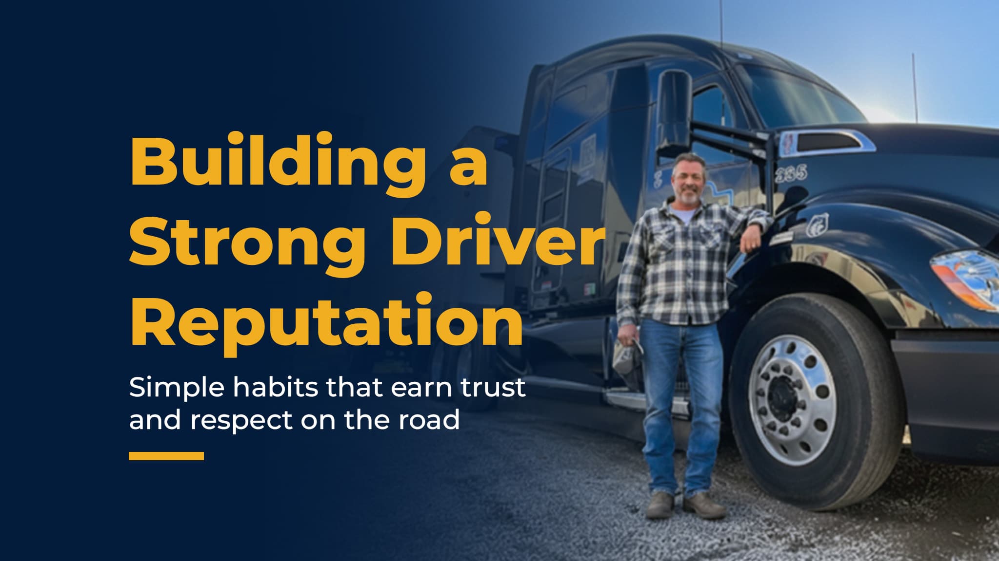 Building a Strong Driver Reputation