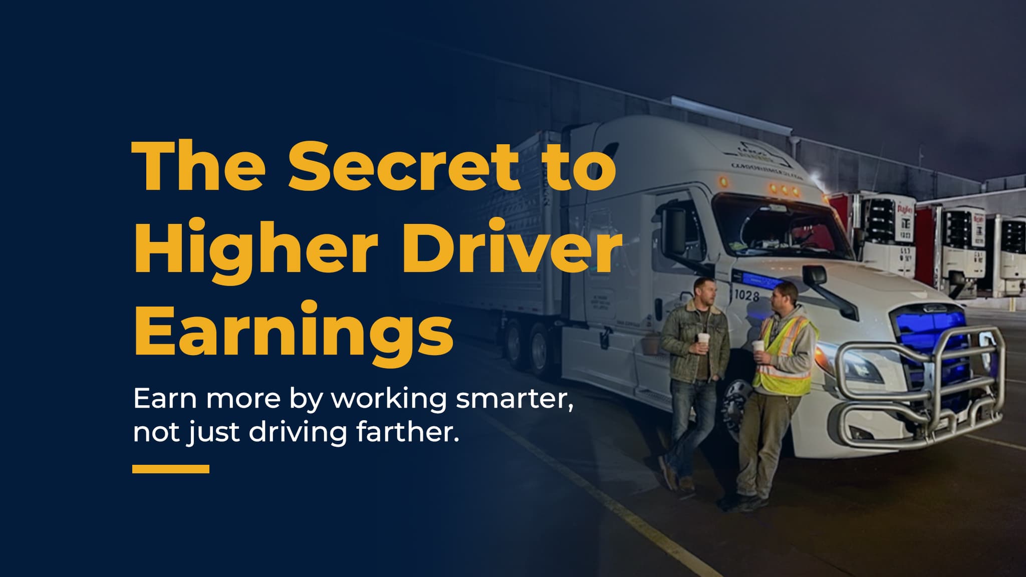 Earn More, Drive Smarter