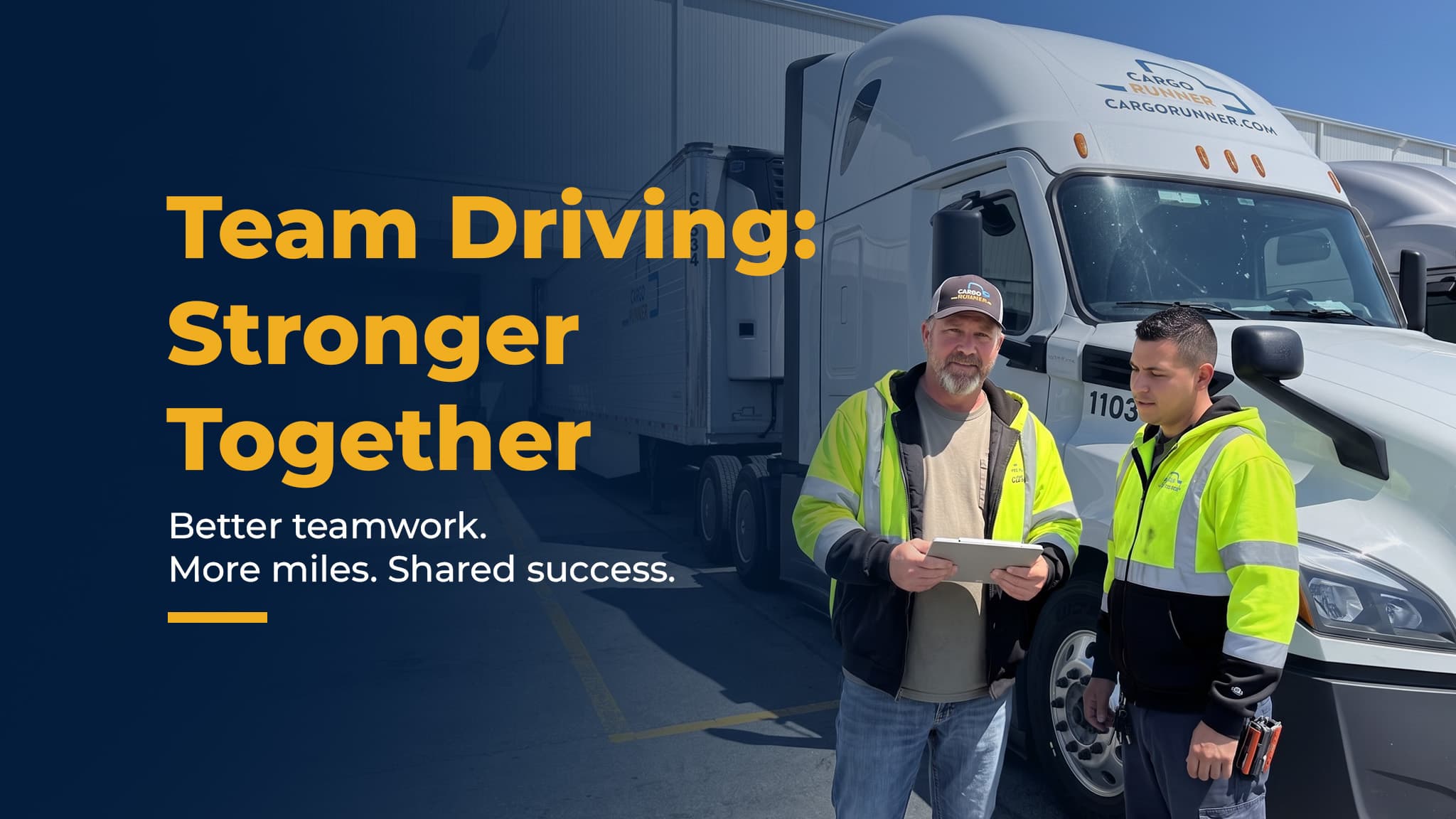 The Power of Team Driving: How Two Drivers Can Go Further Together