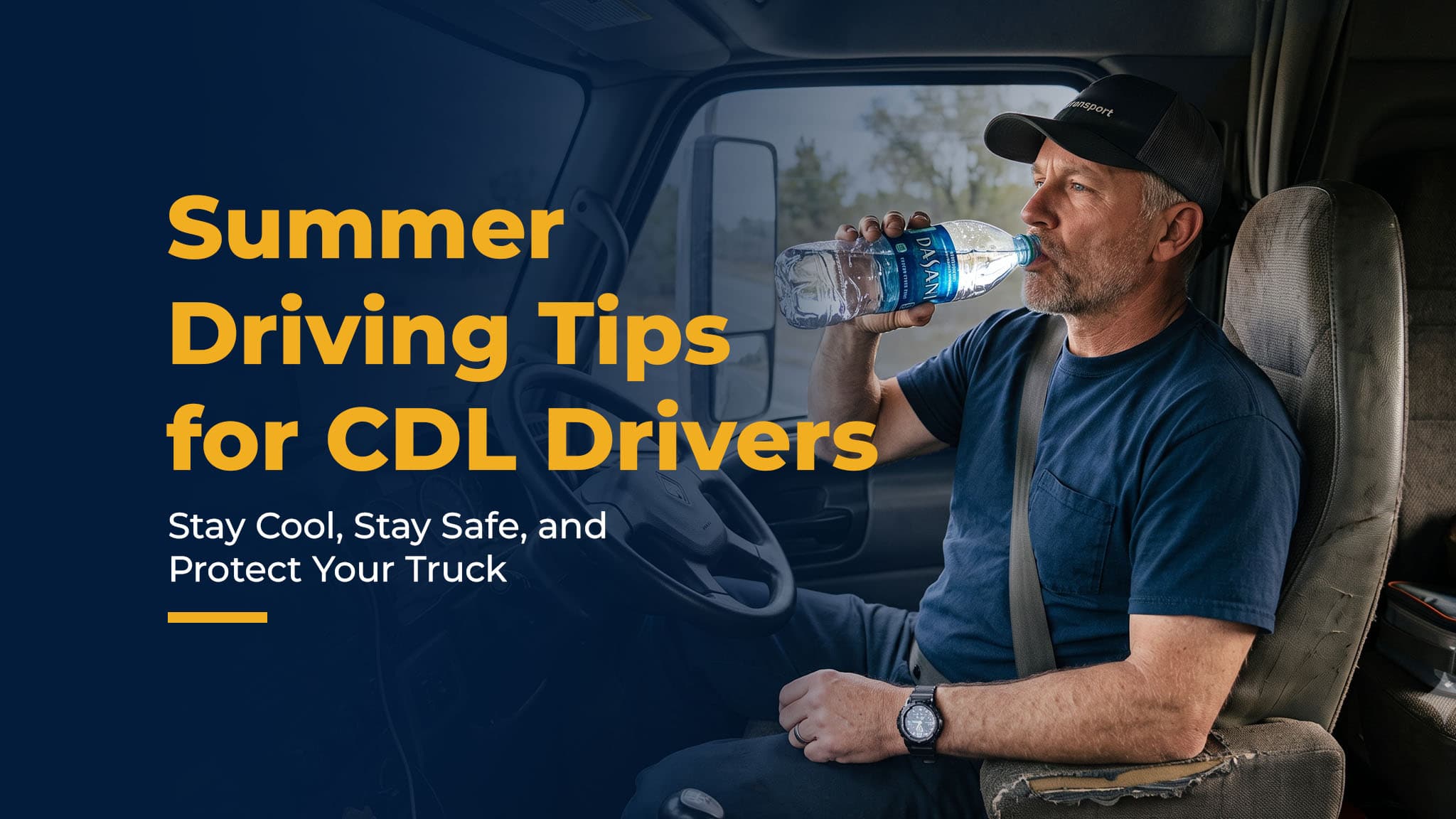 Summer Driving Tips for CDL Drivers